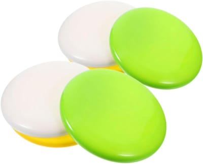 Schijfset - Vliegende schijven - Buitenactiviteiten - Duurzaam PE materiaal - 6 stuks - Diverse kleuren