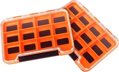 Multifunctionele Waterdichte Vissersbox met Duidelijke Deksel, 12 Compartimenten en Magnetische Opslag voor Vissersaccessoires