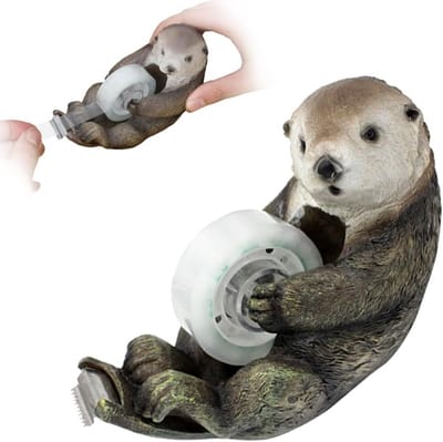 Tape Dispenser voor Kantoor, School en Thuisgebruik - Schattige Houder voor Plakband en Scrapbooking, Inclusief Plakband Rollen