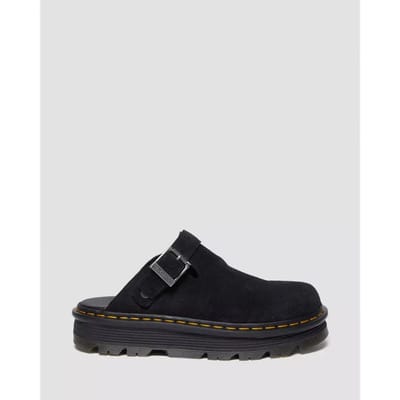 Dr. Martens Zebzag Suede Casual Slingback Platform Muilezel Zwart Unisex Sneakers 31657001 42