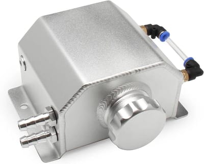 Olieopvangbak - Reservoir - Motoronderhoud - Aluminiumlegering - 1L of 2L - Zilver