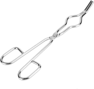 Dailygoods- Laboratoriumtang Roestvrij Staal 7mm - Antislip Greep - Smeltkroestangen - Draagbaar - 150-350mm - Premium Ontwerp - Kroestangen