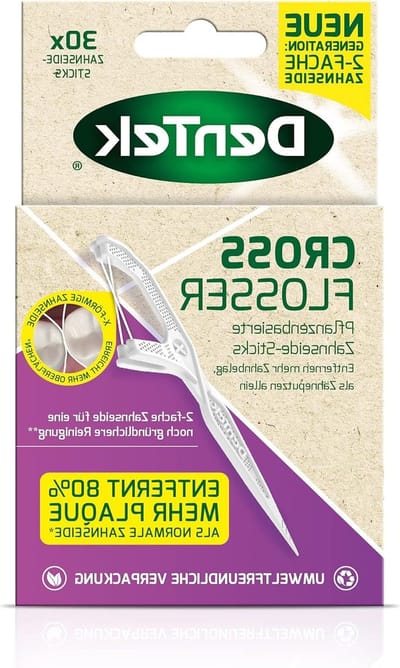 Tandenstokers - Floss sticks - Tanden reinigen - X-vormige floss - 30 stuks - Groen