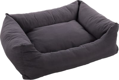 Flamingo Panama - Mand Honden - Mand Panama Rechthoekig+rits Donkergrijs 100x80x30cm - 1st - 135541 - 1st