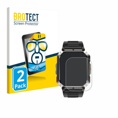 BROTECT - Screenprotector voor Blackview W70 Pro 1.45" - Folie Beschermfolie transparant 2 Stuks