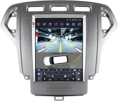 Autoradio met bluetooth - Carplay - Voor Ford Mondeo Mk4 / Galaxy (2007-2010) - Geschikt voor Apple en Android - Stereo - Navigatie - Navigatiesysteem auto