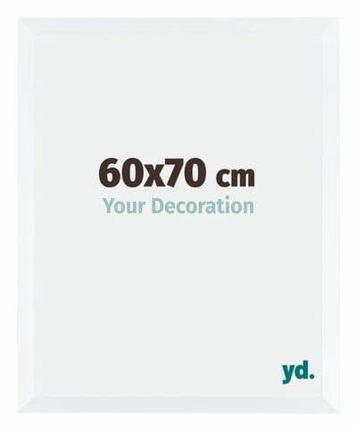 Your Decoration - Fotolijst 60x70 cm - MDF - Wit Mat - Catania