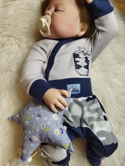 Nini - Broekje Lucas - Zonder voetjes - Maat 62 - 2 t/m 4 maanden