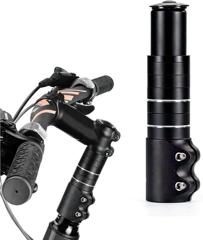 Stuurverhoger Fiets - Stuurlift Versteller - Comfortabel Fietsen - Universele Compatibiliteit - 286 mm - Zwart