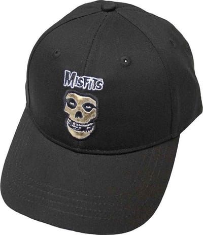 Misfits - Logo & Gold Fiend Snapback Pet - Zwart