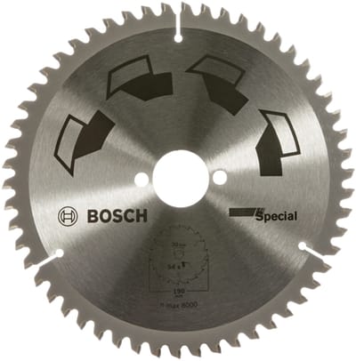 Bosch Cirkelzaagblad Special 190 X 2 X 30 mm - T54