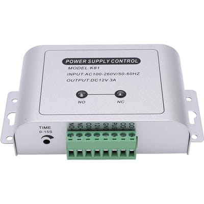 Voedingcontroller 12V 3A elektrisch voor intercom deurbel toegangscontrolesysteem 100-260V