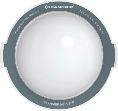 SCANGRIP Diffuser Cap Small - Voor Egale Lichtverdeling