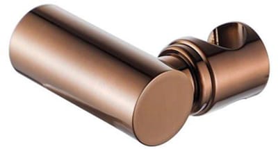 FugaFlow Eccelente Acces Handdoucheset - 22.5cm - staaf - met houder - anti twist slang - 150cm - geborsteld koper PVD