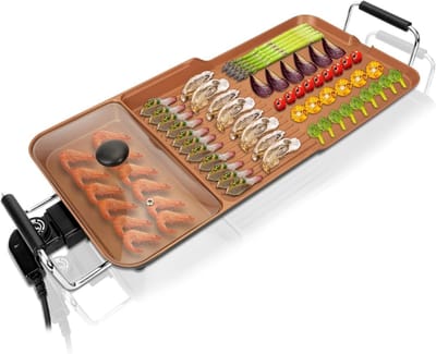 TIM® Gourmetstel 4 personen - Gourmetstellen - Gourmet - Goud - ‎70cm x 17cm x 19cm