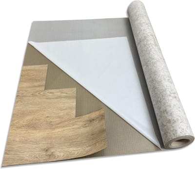 Isolatiemat Vinylvloeren - Akoestische Mat Vloer - Geluidsisolatie Vloer - Zelfklevend & Vloerverwarming - 26 m² - Grijs