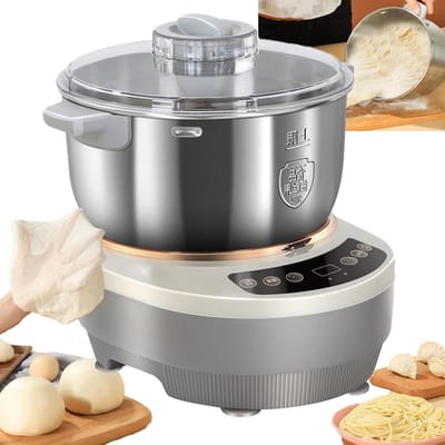 Deegkneder Keukenmachine - Automatische Mixer - Efficiënt Bakken - Thermostatische Gisting - 7 Liter - Wit