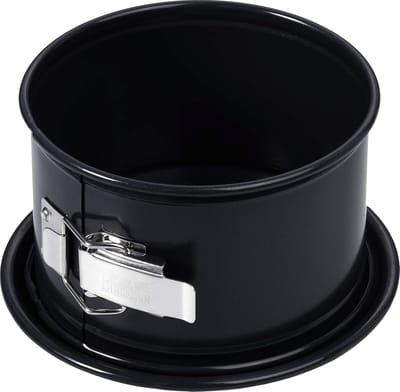 Springvorm Hoge Rand - Bakvorm Rond - Taarten Bakken - Antikleef Coating - 18 cm Diameter - Grijs