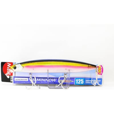 Yo Zuri Duel Sonic Boom SB Minnow 125S Leurre Coulant F1267-HKRS (0894) white