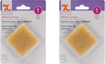 Zelfklevende gum voor het verwijderen van lijmresten op papier en glas