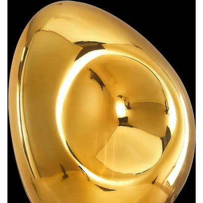 Maytoni Mabell wandlamp van glas, goud