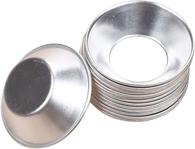 10-delige anti-aanbak bakvormen voor eieren, cake, pudding en mini-muffins - ideaal voor quiches en chocolade desserts