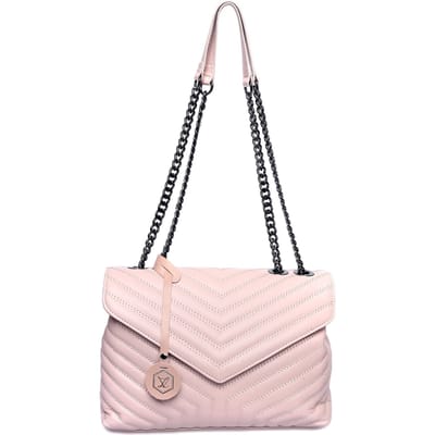 Luisa Vannini Rose Rundleer Tas