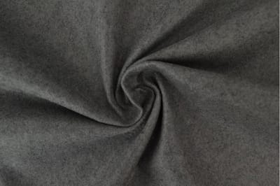 Vilt stof - 3mm dik vilt - 1 meter - Per meter - Donkergrijs melange