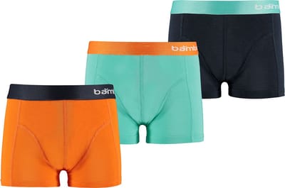 Apollo Jongensondergoed 3 Bamboe Boxershorts Multi Ocean Maat 110/116
