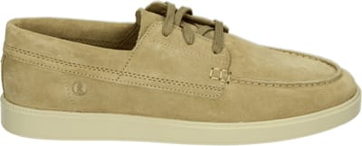 Clarks - LOCKFORD BOAT - Vrije tijdsschoenenHeren veterschoenHeren sneakersCasual - Kleur: Wit/beige - Maat: 41