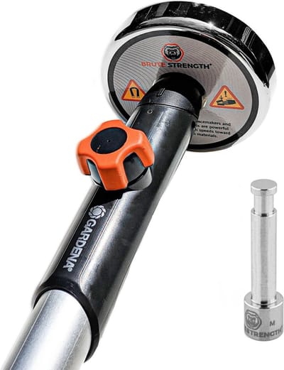 Magneetvissen prikstok adapter (M10) voor vismagneet koppeling met Gardena telescoopsteel