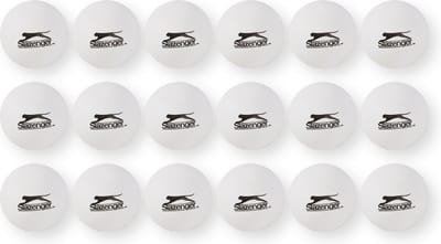 Tafeltennisballen 18st - Professioneel Uitgevoerd - Voor Buiten en Binnen - Fijn Gepolijst - 3 Ster Kwaliteit - Ideaal voor Tafeltennis en Beerpong - Diameter ~4 cm