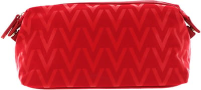 VALENTINO Cosmetische tas Beauty Morbido Punch Cosmetic Purse Rosso Rood
