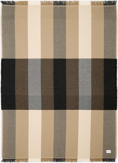 Marc O'Polo Eryk Plaid Zwart - 150x200 cm