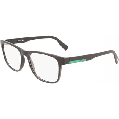 Lunettes de vue homme Lacoste L2898 002 Matte Black/56-17-145 gray