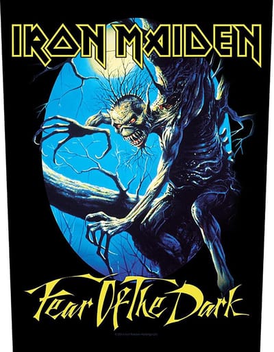 Iron Maiden - Fear Of The Dark Rugpatch - Multicolours