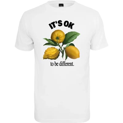 Mister Tee - It's Ok Heren T-shirt - XS - Wit