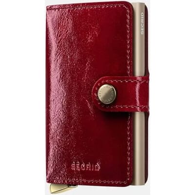 Secrid Mini Wallet Premium pasjeshouder Naplak Red +