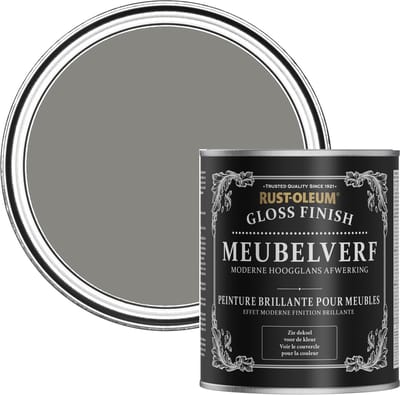 Rust-Oleum Grijs Meubelverf Hoogglans - Art School 750ml