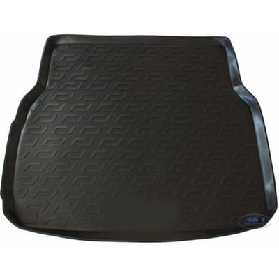 Tapis De Coffre Caoutchouc Premium - J&amp;J Automotive - Mercedes C Classe W204 - Noir - Sur Mesure - 2007-2014 zwart