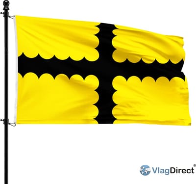Gemeente Thimister-Clermont vlag - 90 x 150 cm.