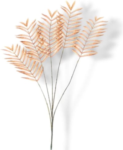 Kunsttak Varen leaf spray Mirja brown 93 cm Buitengewoon de Boet