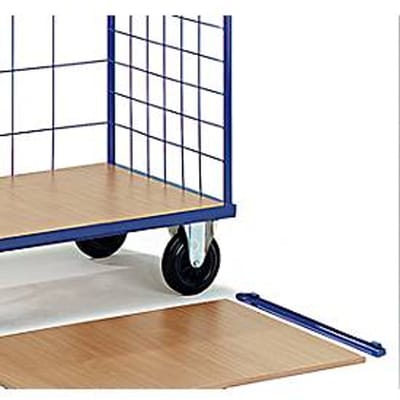 Etageplateau met houder, draagvermogen 50 kg, B 975 x D 690 mm
