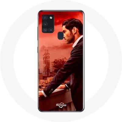 Samsung Galaxy A21S hoesje Lucifer Morningstar Series Seizoen 5
