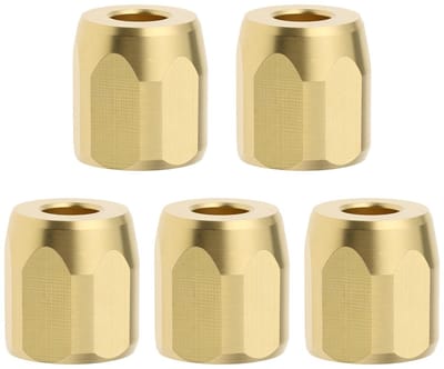 Byshayne- Slang Connector M10X1 - Messing - Compatibel met MIG/MAG Lastoorts - Vonkbestendig - Corrosiebestendig - Snelle demontage/montage - Lasconnector