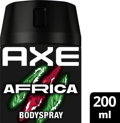 AXE Deodorant Bodyspray - Africa - met de onweerstaanbare geur van sinaasappel en sandelhout - 200 ml