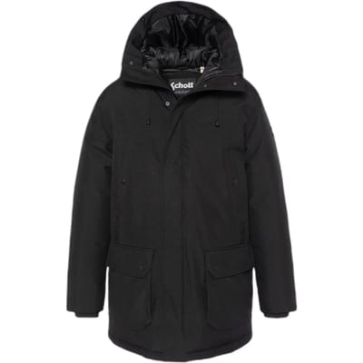 Basis parka met capuchon Schott