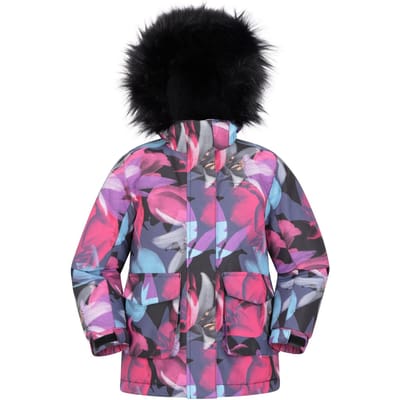 Mountain Warehouse Waterdicht kinder/kinderjack Ranger Floral (Teal)