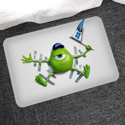 Tapis de porte Film d'animation M-Monsters-Inc Lavable Antidérapant Tapis de zone pour salon, canapé, chaises Tapis d'entrée de cuisine Tapis de sol 40x60 cm