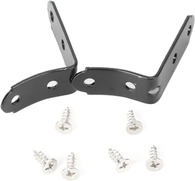 Hinge Repair Kit voor Glove Box - 2-delige Zwarte Editie voor Audi A3 A4 S4 B6 B7 - Duurzaam en Betrouwbaar Onderdeel